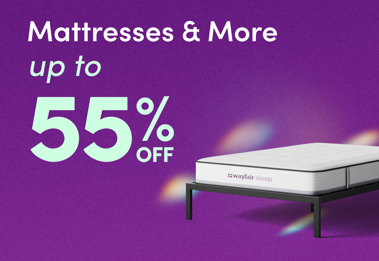 Purple on sale mattress wayfair